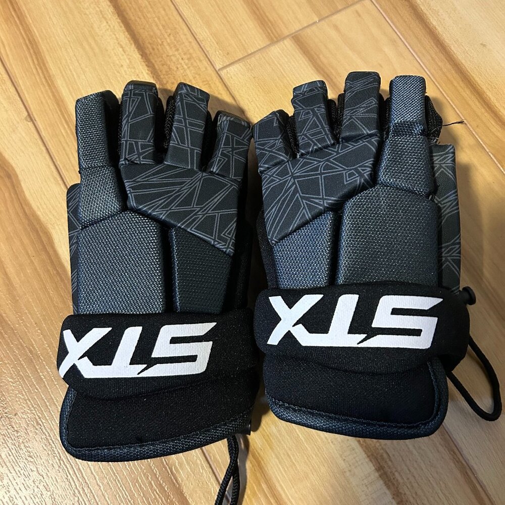 Lacrosse Gloves, STX, black, small